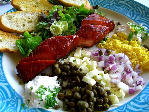 Smoked Salmon Plate